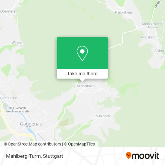 Карта Mahlberg-Turm