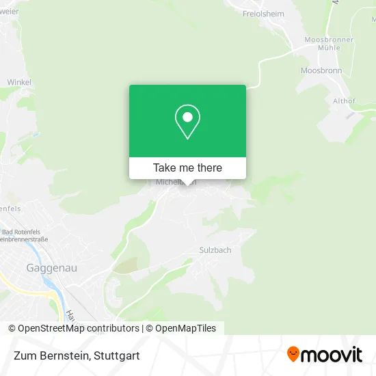 Карта Zum Bernstein