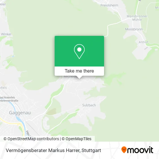 Карта Vermögensberater Markus Harrer