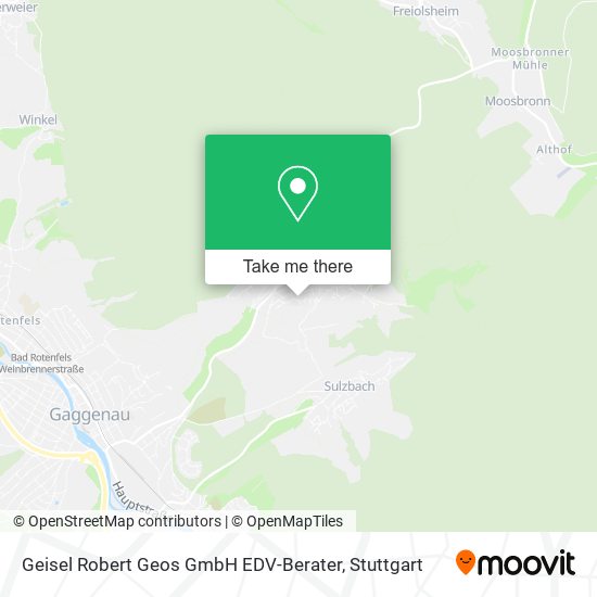Карта Geisel Robert Geos GmbH EDV-Berater