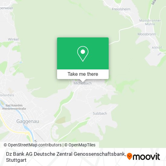 Dz Bank AG Deutsche Zentral Genossenschaftsbank map