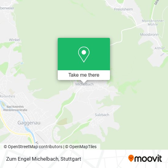 Карта Zum Engel Michelbach