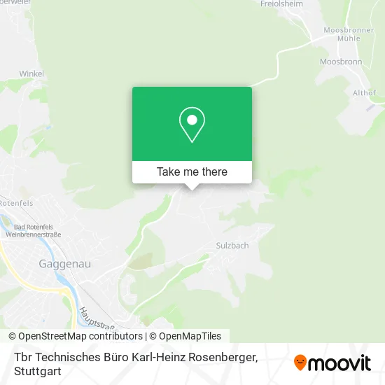 Карта Tbr Technisches Büro Karl-Heinz Rosenberger