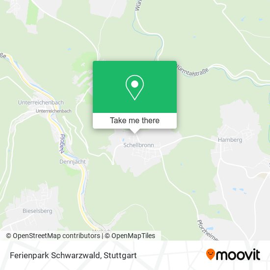 Карта Ferienpark Schwarzwald