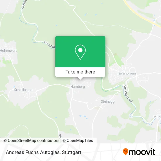 Andreas Fuchs Autoglas map