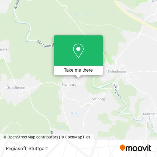Regiasoft map