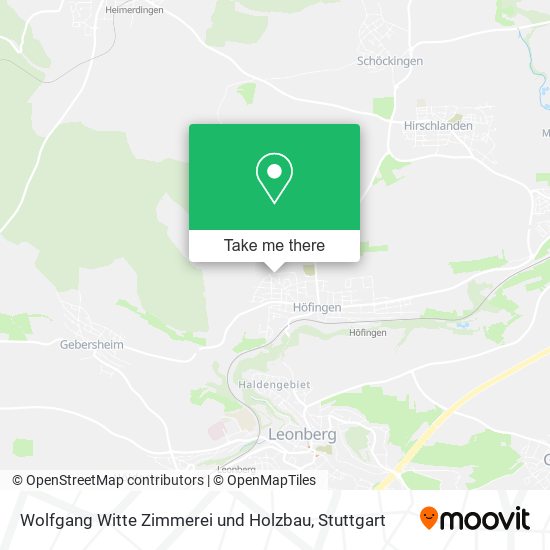 Wolfgang Witte Zimmerei und Holzbau map