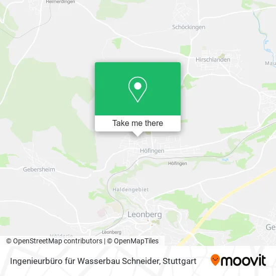 Карта Ingenieurbüro für Wasserbau Schneider