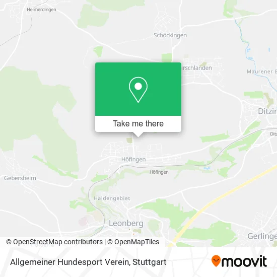 Карта Allgemeiner Hundesport Verein