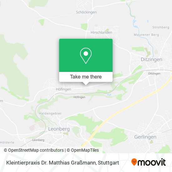 Kleintierpraxis Dr. Matthias Graßmann map