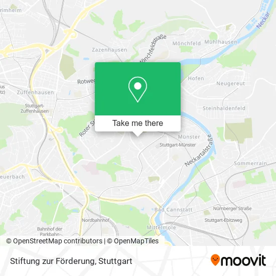 Карта Stiftung zur Förderung