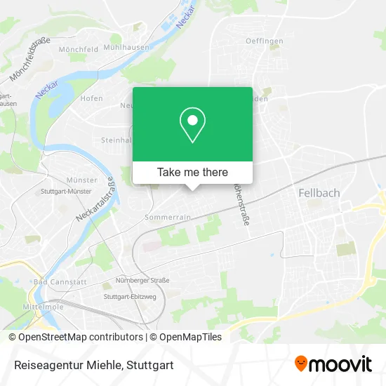 Карта Reiseagentur Miehle