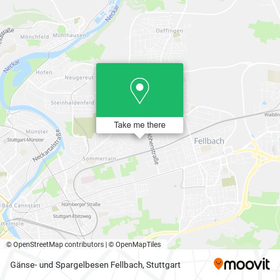 Gänse- und Spargelbesen Fellbach map