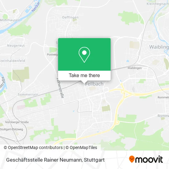 Карта Geschäftsstelle Rainer Neumann