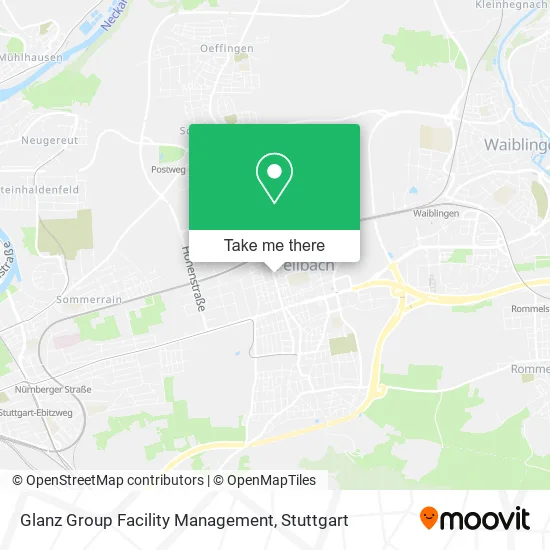 Карта Glanz Group Facility Management