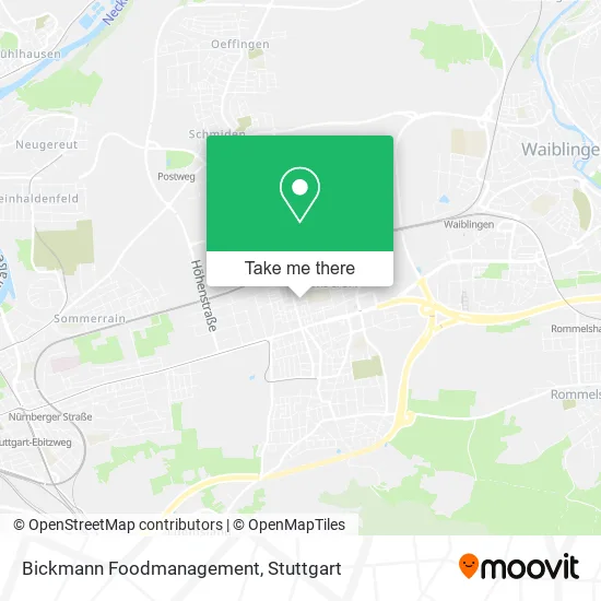 Карта Bickmann Foodmanagement
