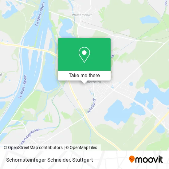 Карта Schornsteinfeger Schneider