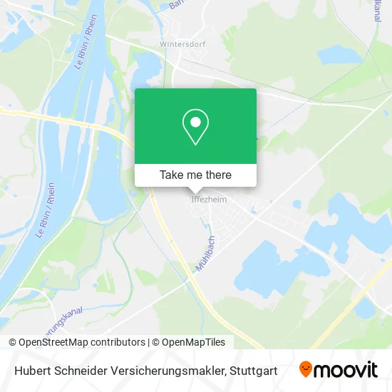 Карта Hubert Schneider Versicherungsmakler