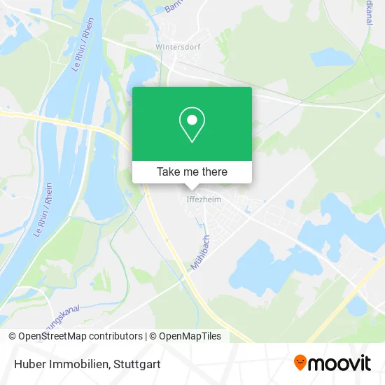 Карта Huber Immobilien