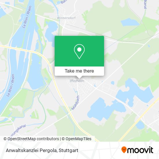 Anwaltskanzlei Pergola map