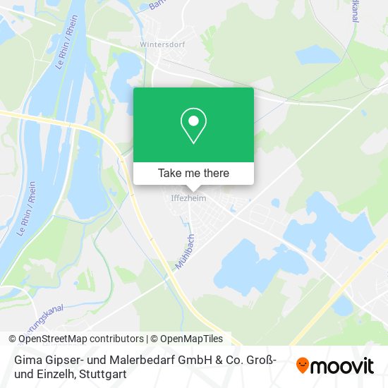 Gima Gipser- und Malerbedarf GmbH & Co. Groß- und Einzelh map