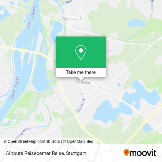 Карта Alltours Reisecenter Reise
