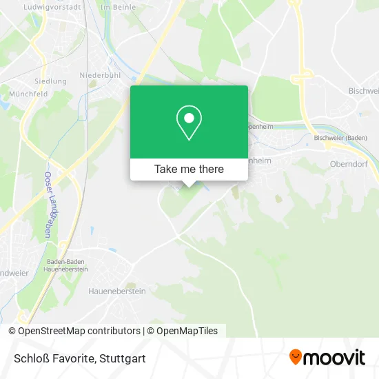 Schloß Favorite map