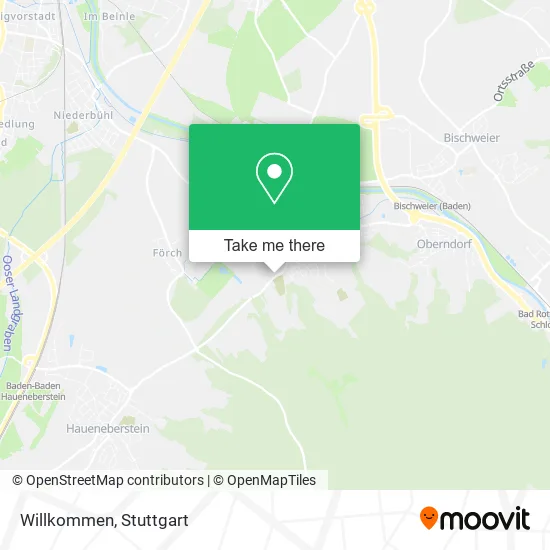 Карта Willkommen