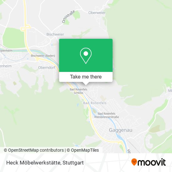 Heck Möbelwerkstätte map