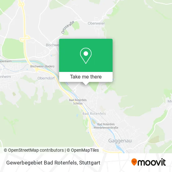 Карта Gewerbegebiet Bad Rotenfels