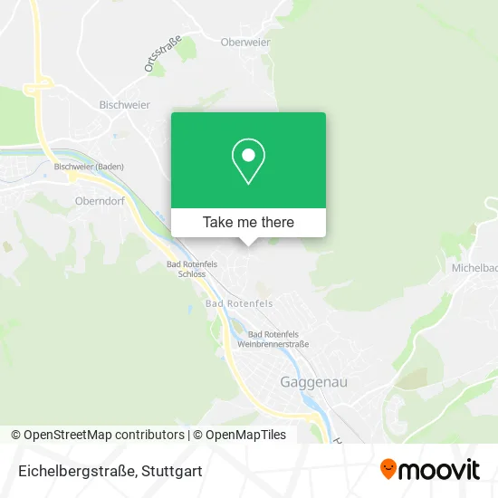 Карта Eichelbergstraße