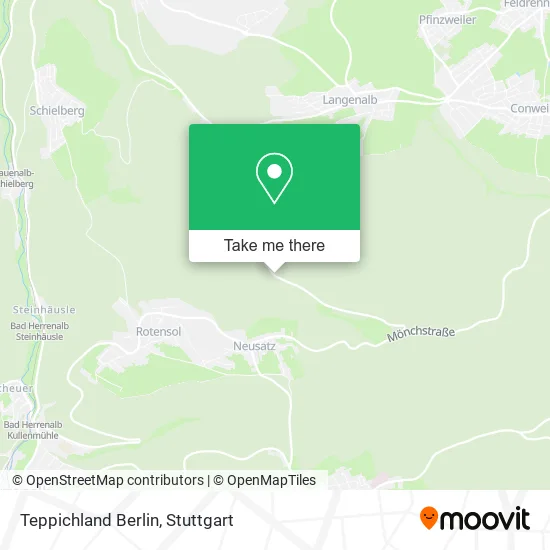Карта Teppichland Berlin