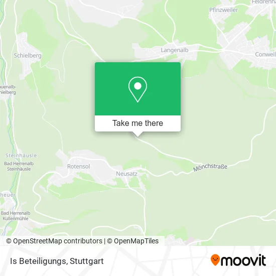Карта Is Beteiligungs