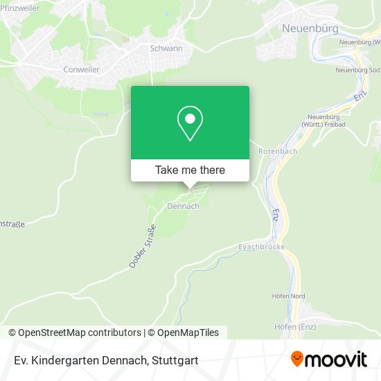 Ev. Kindergarten Dennach map