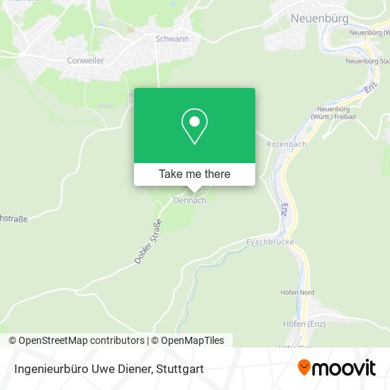 Ingenieurbüro Uwe Diener map