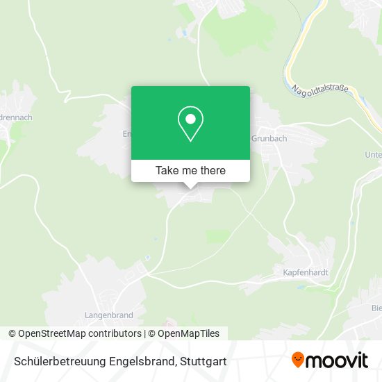 Schülerbetreuung Engelsbrand map