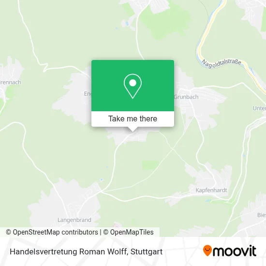 Handelsvertretung Roman Wolff map