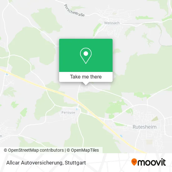 Карта Allcar Autoversicherung