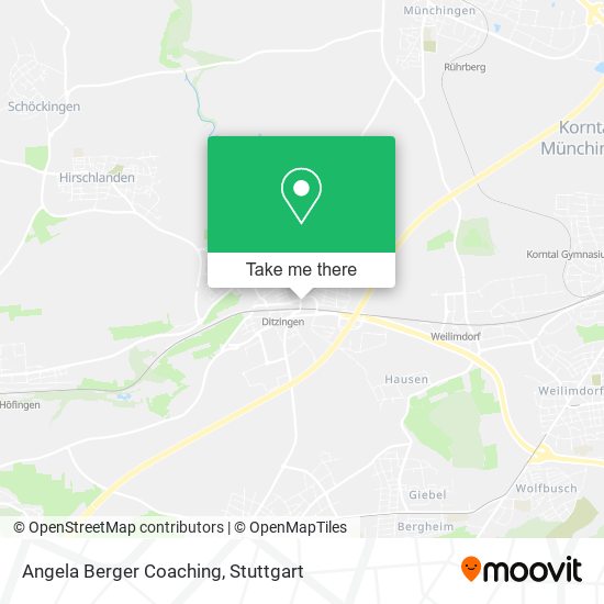 Angela Berger Coaching map