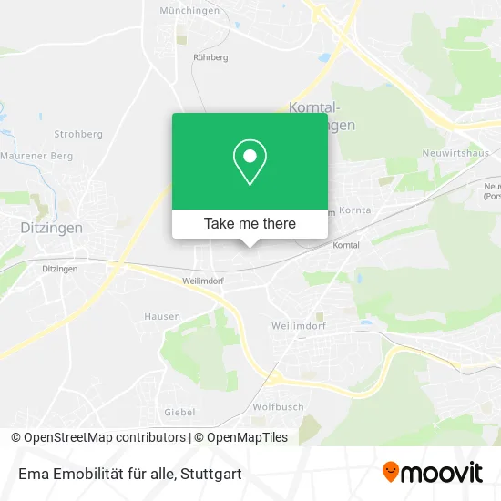 Карта Ema Emobilität für alle