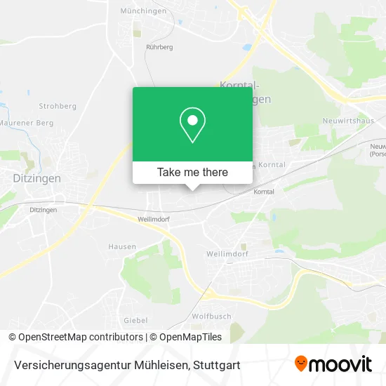 Карта Versicherungsagentur Mühleisen
