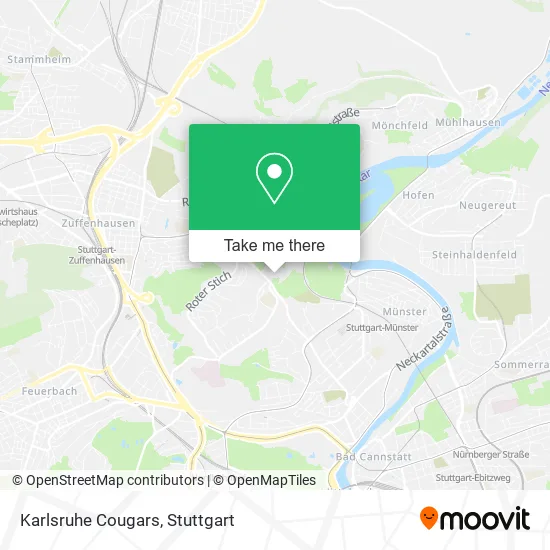 Карта Karlsruhe Cougars
