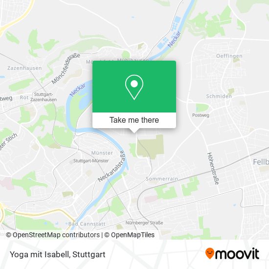 Yoga mit Isabell map