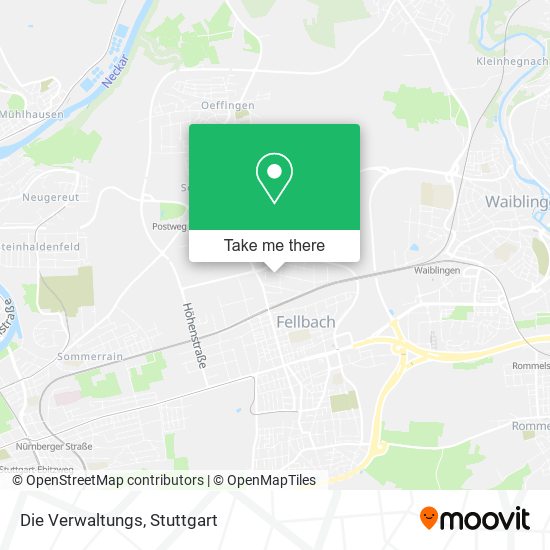 Die Verwaltungs map