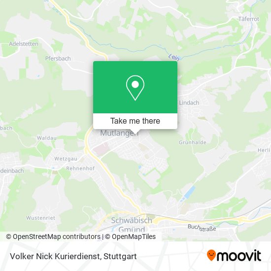 Volker Nick Kurierdienst map
