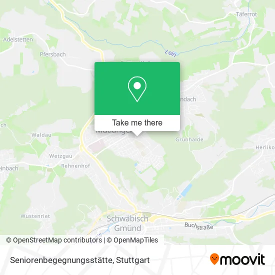 Карта Seniorenbegegnungsstätte