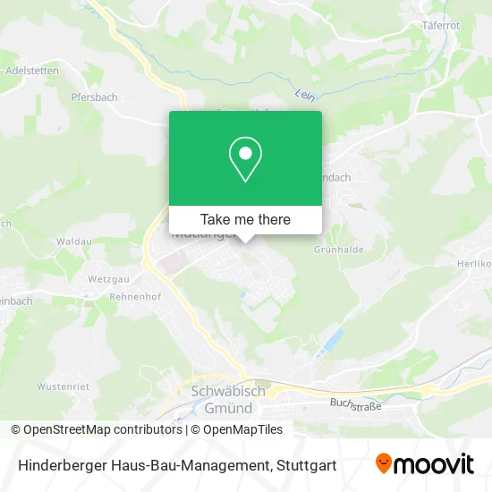 Карта Hinderberger Haus-Bau-Management