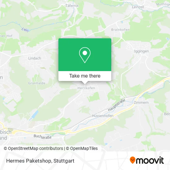 Карта Hermes Paketshop