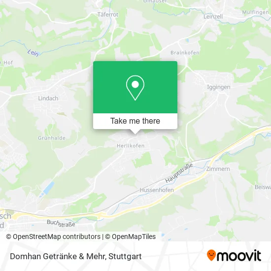 Карта Domhan Getränke & Mehr