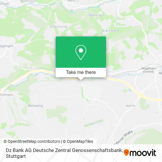 Dz Bank AG Deutsche Zentral Genossenschaftsbank map